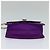 Céline Borsa a spalla a catena CELINE in nylon viola Auth BA204 Porpora - vista 5