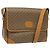 GUCCI Micro GG Supreme Shoulder Bag PVC Beige Gold 001 116 0924 Auth ki5438 Golden