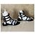 Sandali Chanel in pelle nera Nero - vista 10