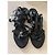 Sandali Chanel in pelle nera Nero - vista 17