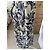 Abrigo La Fée Maraboutée Jacquard Floral Azul Beige - vista 12