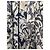 Abrigo La Fée Maraboutée Jacquard Floral Azul Beige - vista 7