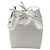 Mansur Gavriel White Bianca Snakeskin-effect Leather Drawstring Bucket Bag