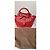 Borsa Lancel Neo Charlie XL Rossa in Pelle Rosso - vista 2