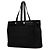 Hermès Schwarze Toile Herbag Cabas MM - Ansicht 2