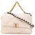 Chanel Beige Large Lambskin 19 Flap