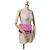 Trim Clutch Multiplis Evercolor Evergrain Rosa Hermès Marrone scuro - vista 7