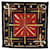 Hermès Black Cannes et Pommeaux Silk Scarf Cloth  ref.2065951