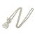 Hermès Pendente collana Birkin Amuleto Hermes Argento - vista 3