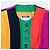 Chaqueta vintage a rayas arcoíris Moschino 1991 Multicolor - vista 3