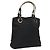 PRADA Borsa a mano in nylon nero Auth bs22622