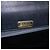 BALLY Bolsa de mão acolchoada de couro preta Auth SW022 Preto - vista 10