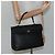 BALLY Bolsa de mão acolchoada de couro preta Auth SW022 Preto - vista 22