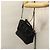 PRADA Borsa a mano in nylon 2 vie nera Auth BA009 Nero - vista 26
