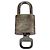 LOUIS VUITTON Lucchetto metallo Argento LV Auth bs22362 - vista 3