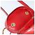Céline Borsa a spalla CELINE in pelle rossa e oro Auth 114588 Rosso D'oro - vista 10