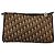 Bolsa de ombro em lona Trotter Christian Dior marrom Auth ep7344 - vista 2