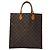 LOUIS VUITTON Borsa Sac Plat Monogram M51140 LV Auth th5607 Monogramma - vista 13