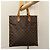 LOUIS VUITTON Borsa Sac Plat Monogram M51140 LV Auth th5607 Monogramma - vista 22