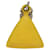 LOUIS VUITTON Charm metal Yellow LV Auth SW064  - view 13