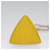 LOUIS VUITTON Charm metal Yellow LV Auth SW064  - view 8