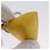 LOUIS VUITTON Charm metal Yellow LV Auth SW064  - view 9