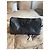 Louis Vuitton Keepall Eclipse 55 Borsa da viaggio nera in pelle Nero - vista 2