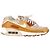 Sneakers Nike Air Max 90 in nylon e pelle caramello Marrone Rosso