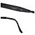 Gafas de sol ovaladas Chanel Black Gold CC Logo 06925 Negro Dorado - vista 7