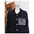 Chanel Neue CC-Buttons Schwarze Tweedjacke - Ansicht 4