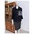 Chanel Neue CC-Buttons Schwarze Tweedjacke - Ansicht 7