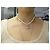 NUOVO COLLIER CHANEL LOGO CC 2024 IN PERLE E METALLO DORATO D'oro - vista 10