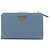 Prada Bi-Fold Geldbörse aus hellblauem Saffiano