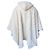 Christian Lacroix Bata Poncho de Noche Blanca Blanco - vista 4