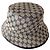 GUCCI CLOCHE IN TESSUTO GG. Blu Multicolore Grigio