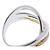 & Other Stories Anello in diamante K18WG K18PG 0,11 ct - vista 2