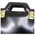 Borsa Micro Mini Gancini Wanda di Salvatore Ferragamo Nero - vista 5
