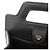 Borsa Micro Mini Gancini Wanda di Salvatore Ferragamo Nero - vista 6