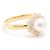 & Other Stories Anello design fiore in perla e diamante in oro giallo K18 Nina Ricci D'oro - vista 2