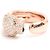 Cartier 750PG Panthère Masai Ring Größe 55 Golden - Ansicht 4