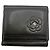 Chanel Camellia Lammleder Compact Wallet Schwarz