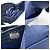 Billetera tri-fold de cuero Lucky Flower de Chanel Azul marino - vista 6
