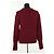 Roseanna Bordeauxfarbener Wollpullover - vista 5