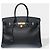 Hermès Sac HERMES Birkin 35 en Cuir Noir - 102541