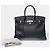 Hermès Sac HERMES Birkin 35 en Cuir Noir - 102541 - vue 2