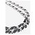 Chanel Borsa Classic Double Flap Medium in Pelle Nera 2012 Nero - vista 6
