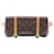 Pochette Marelle PM Monograma Marrom Louis Vuitton Couro Lona  ref.2069899