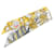 Hermès Yellow La Danse Des Amazones Twilly Silk Scarf Cloth  ref.2070001