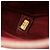 Chanel Rosso Medio Pelle di Vitello Coco Curva Flap Bordò - vista 6