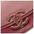 Chanel Rosso Medio Pelle di Vitello Coco Curva Flap Bordò - vista 7
